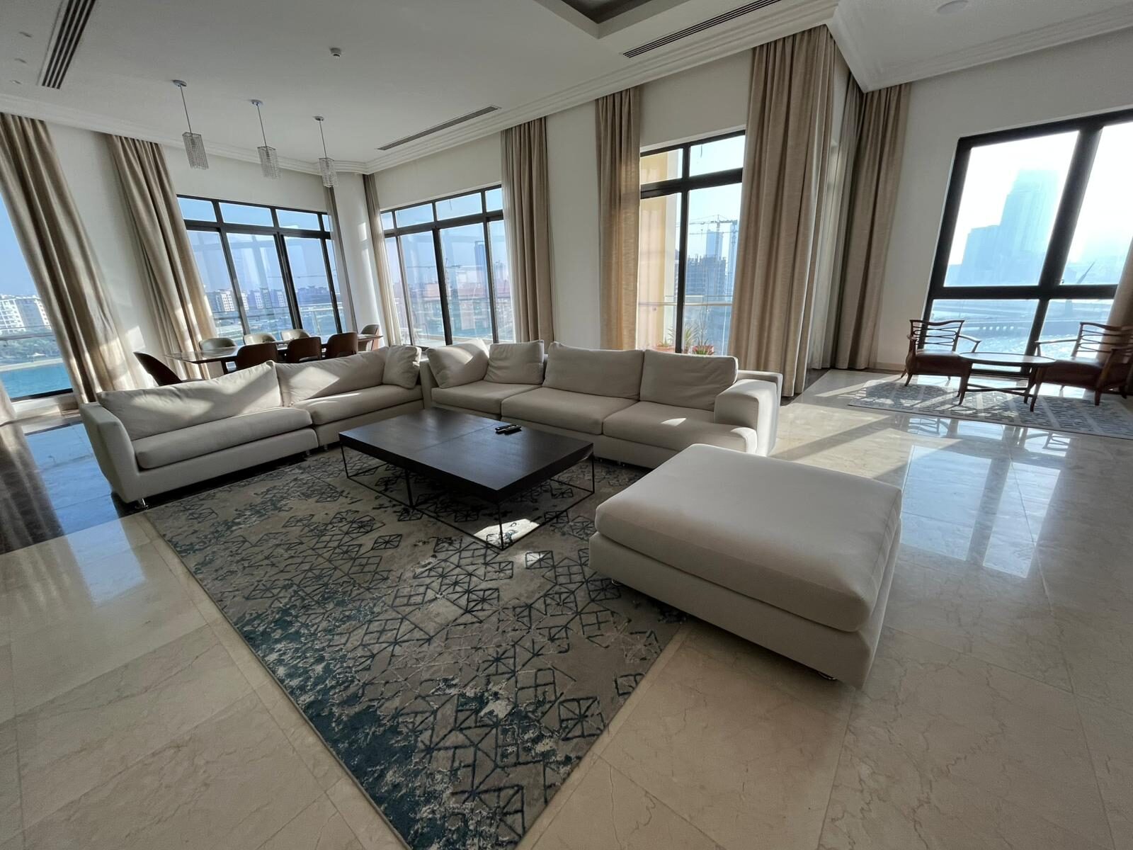 Manama, Apartments, Flats, Houses & Villas, BHD 2750/month,  Furnished,  5 BR,  Ultra-Luxury Sky Villa For Rent Or Sale In Reef Island