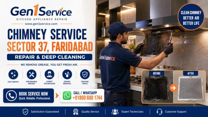 Faridabad, Appliance Repair, Kutchina Chimney Repair Service In Sector 15 Faridabad