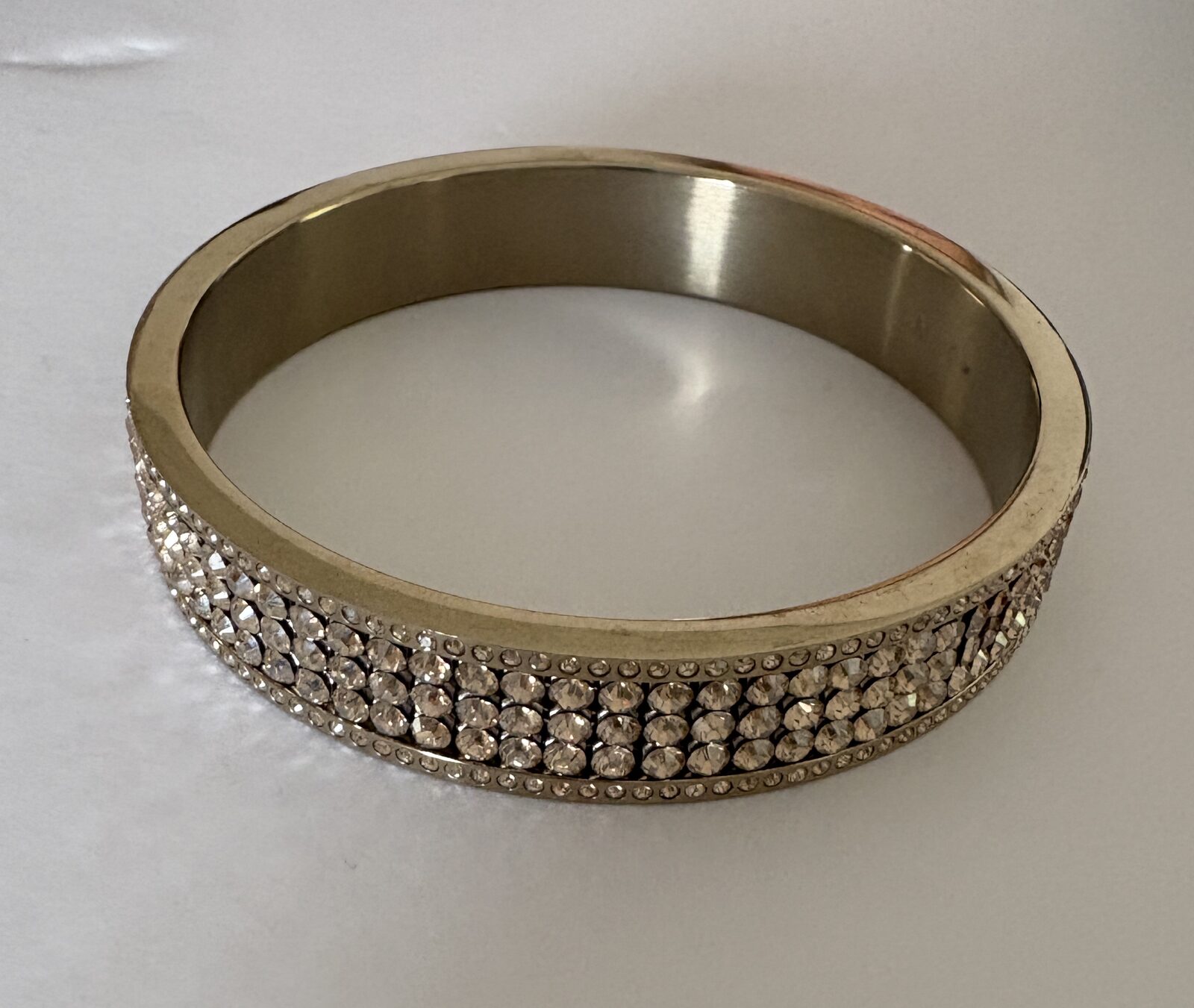 Manama, Jewelry, BHD 10,  Swarovski Multi-Row Crystal Pavé Bangle Bracelet