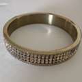BHD 10,  Swarovski Multi-Row Crystal Pavé Bangle Bracelet