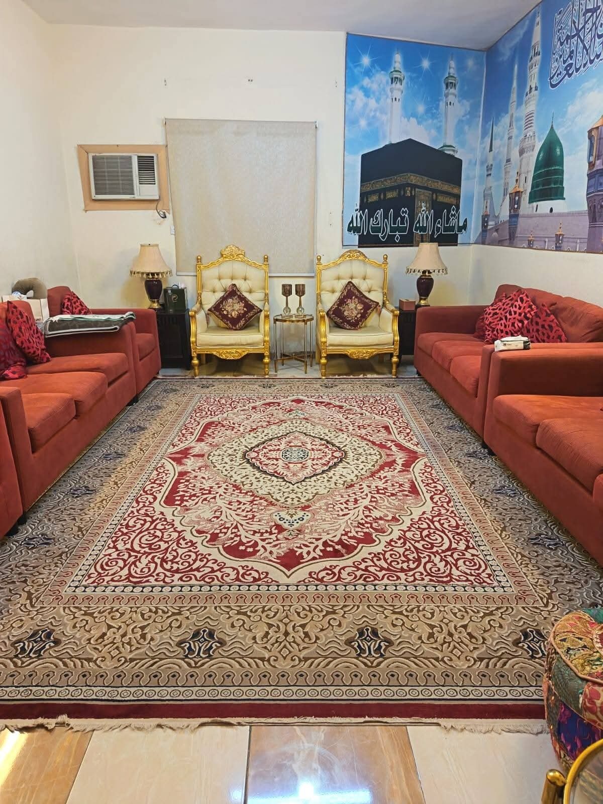 Al Jaradiyah, Furniture, SAR 1100,  American Elegant Sofa Excellent In Condition For Sale