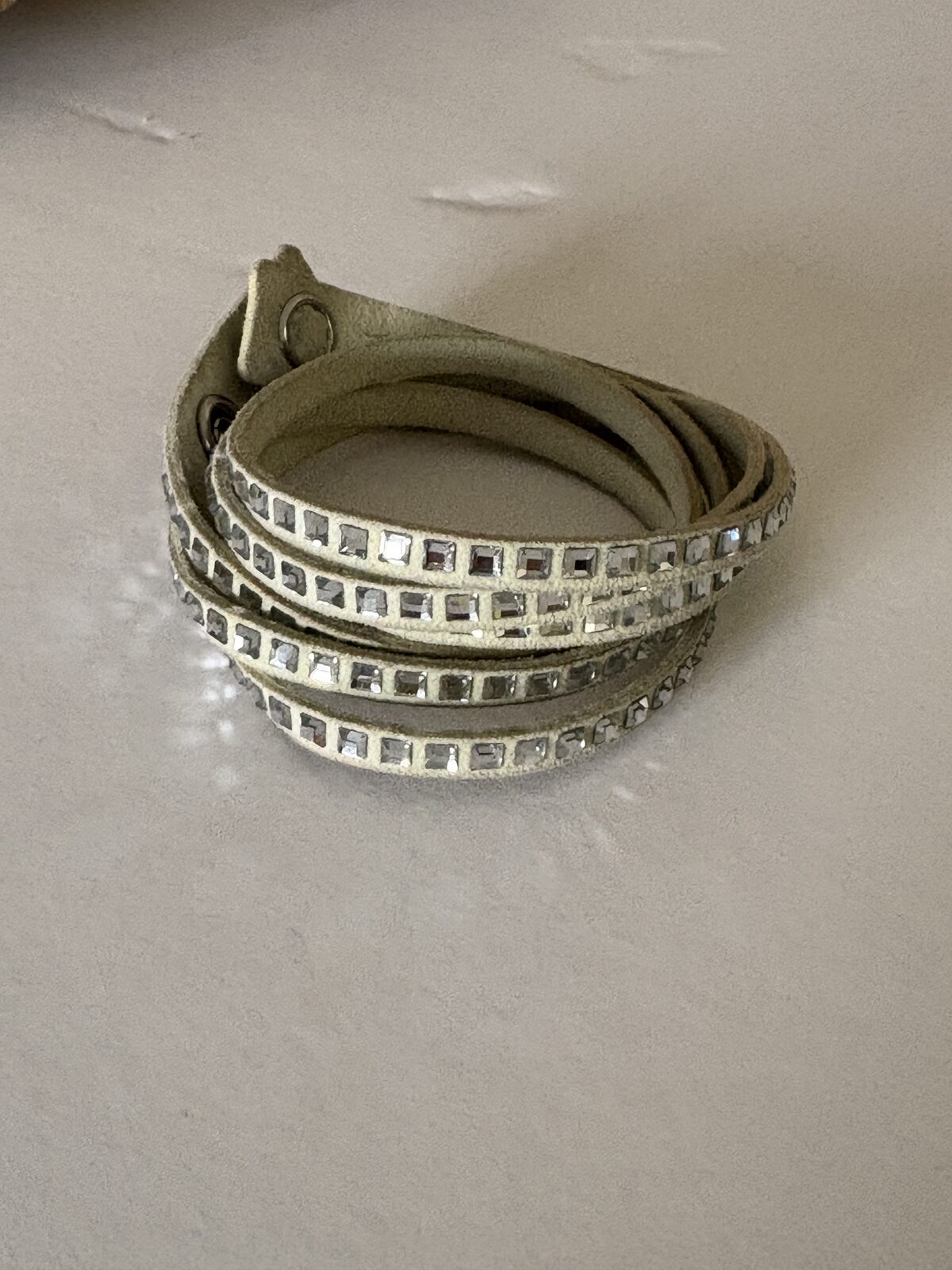 Manama, Jewelry, BHD 2,  Swarovski "Slake Square" Crystal Wrap Bracelet