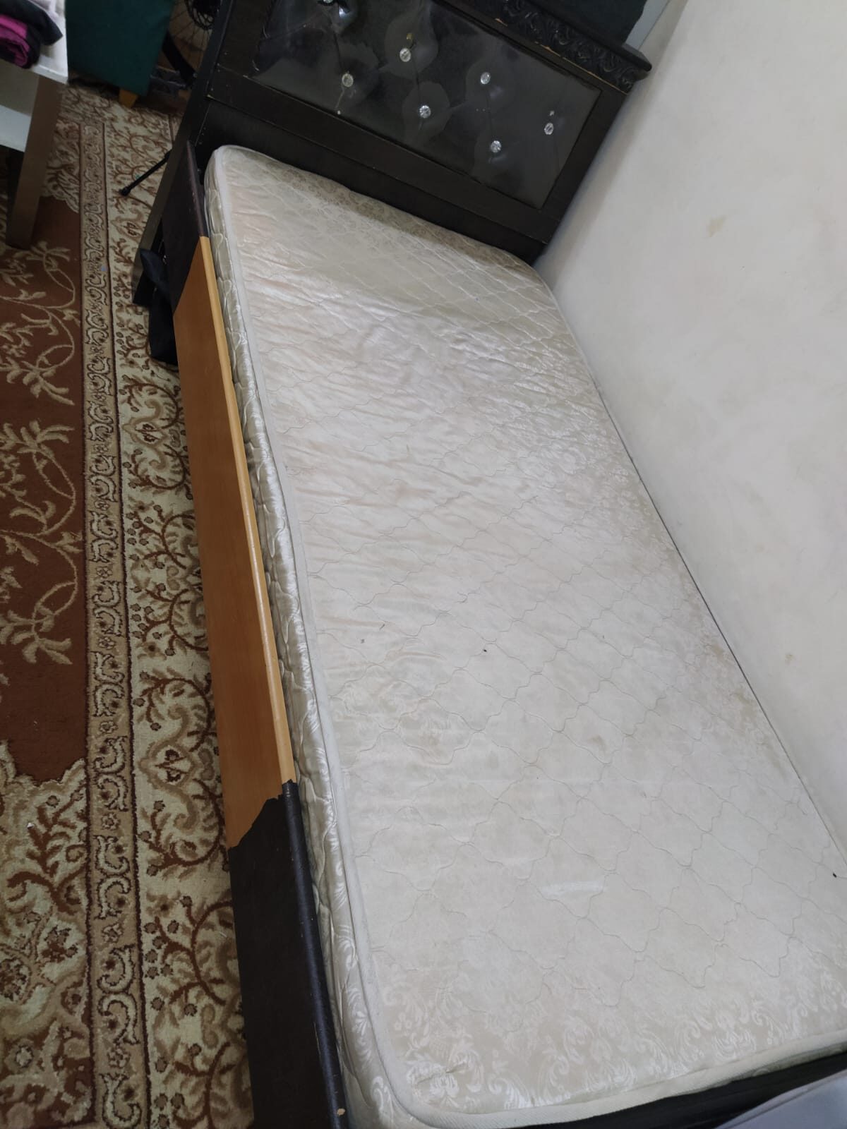 Khobar, Furniture, SAR 50,  Single Bed With Medical Matrass For Sale