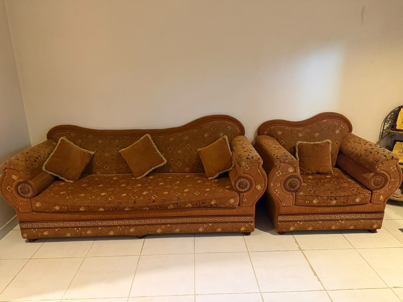 Jeddah, Furniture, SAR 500,  طقم كراسي متكامل لغرفة المعيشة