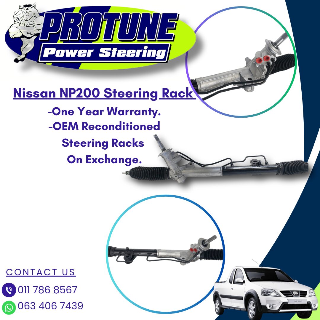 Johannesburg, Auto Parts, ZAR 1234,  Nissan NP200 - OEM Reconditioned Steering Racks