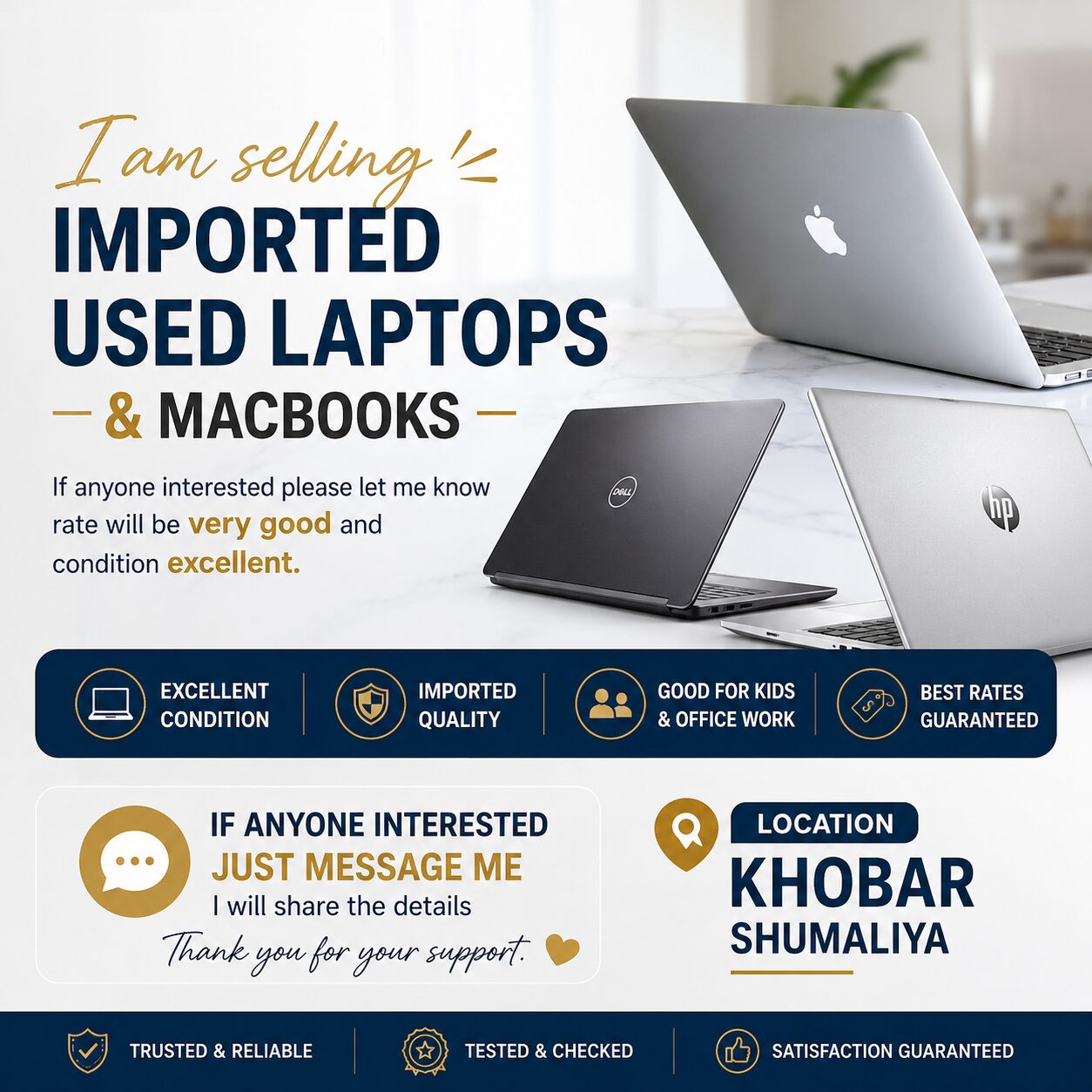 Khobar, Tablet Computers, Excellent Condition Imported Laptops And Macbook For Sales