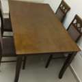 SAR 300,  DINING TABLE AND SOFA