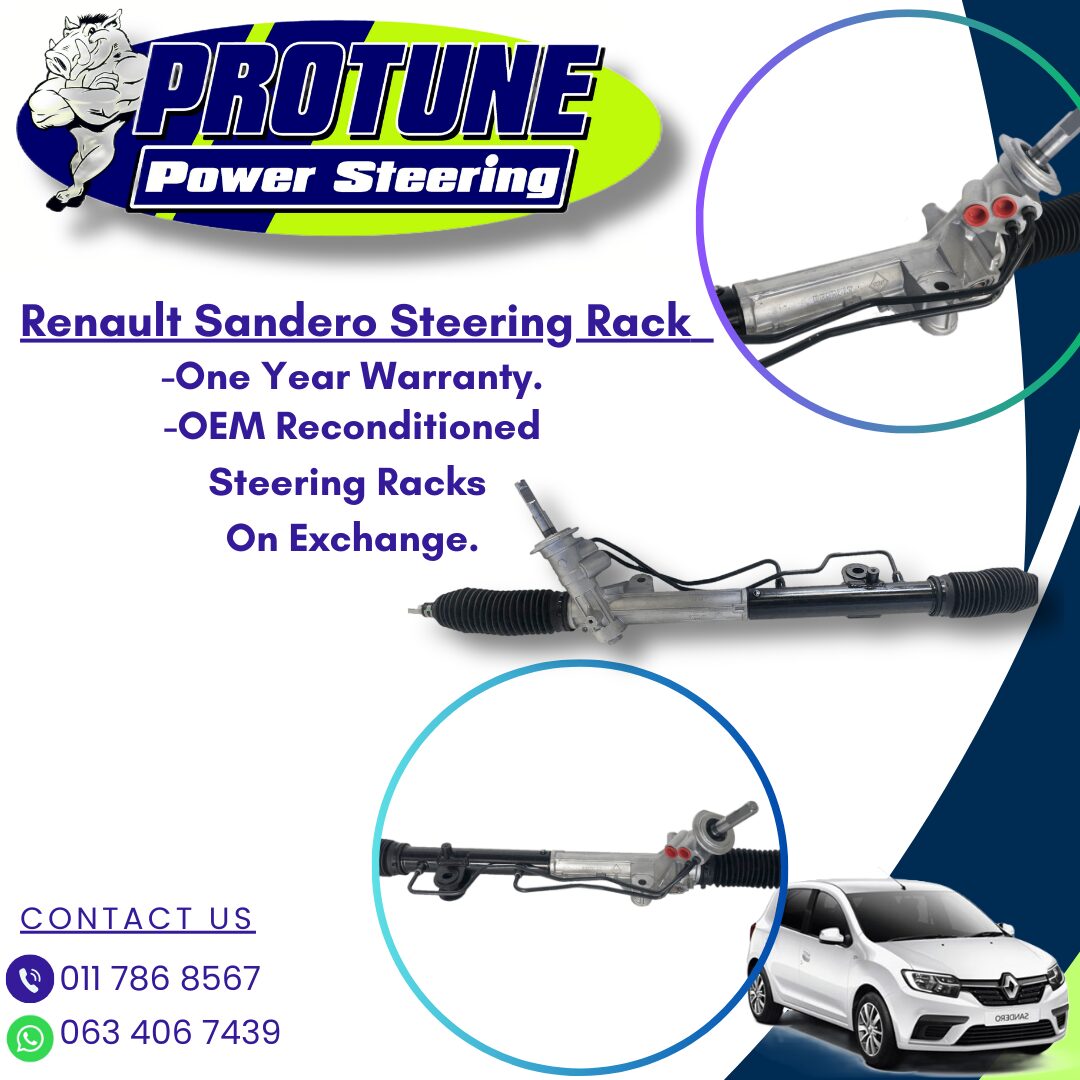 Johannesburg, Auto Parts, ZAR 1234,  Renault Sandero - OEM Reconditioned Steering Racks