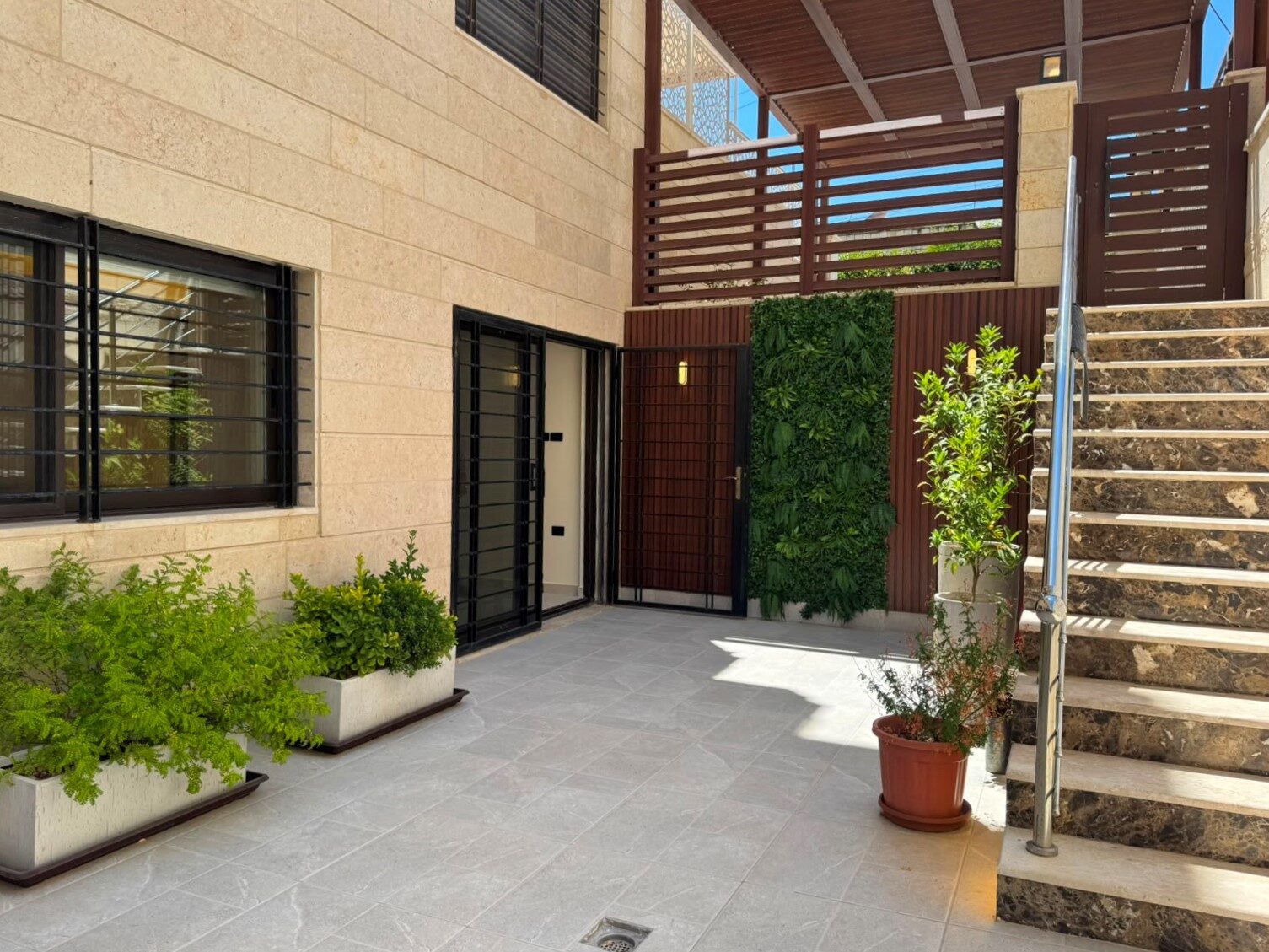 Abdoun, Apartments, Flats, Houses & Villas, JOD 16000/year,  Furnished,  2 BR,  120 Sq. Meter,  Furnished Ground Floor For Rent In Abdoun