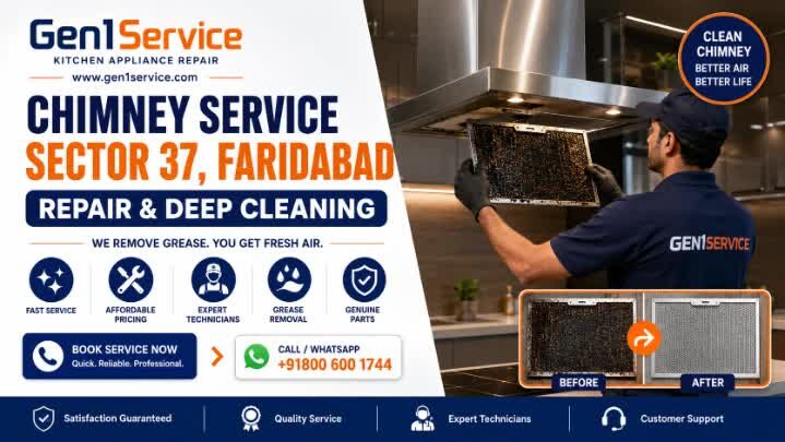 Faridabad, Appliance Repair, Glen Chimney Repair Service In Faridabad