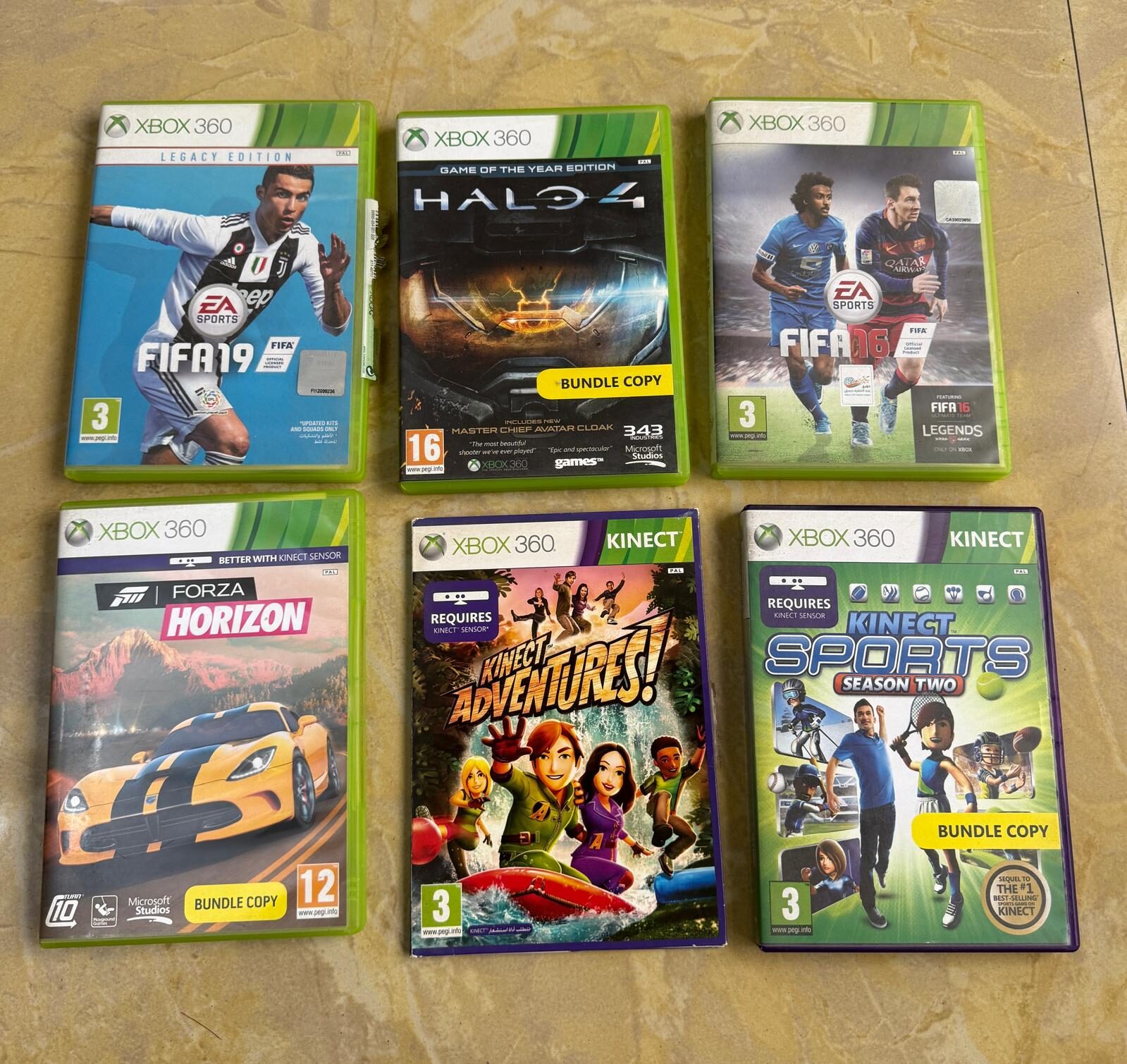 Juffair, Video Games, BHD 75,  Xbox 360 KINECT Console, Controller, Kinect And 6 Game CDs (very Good Condition) For Sell