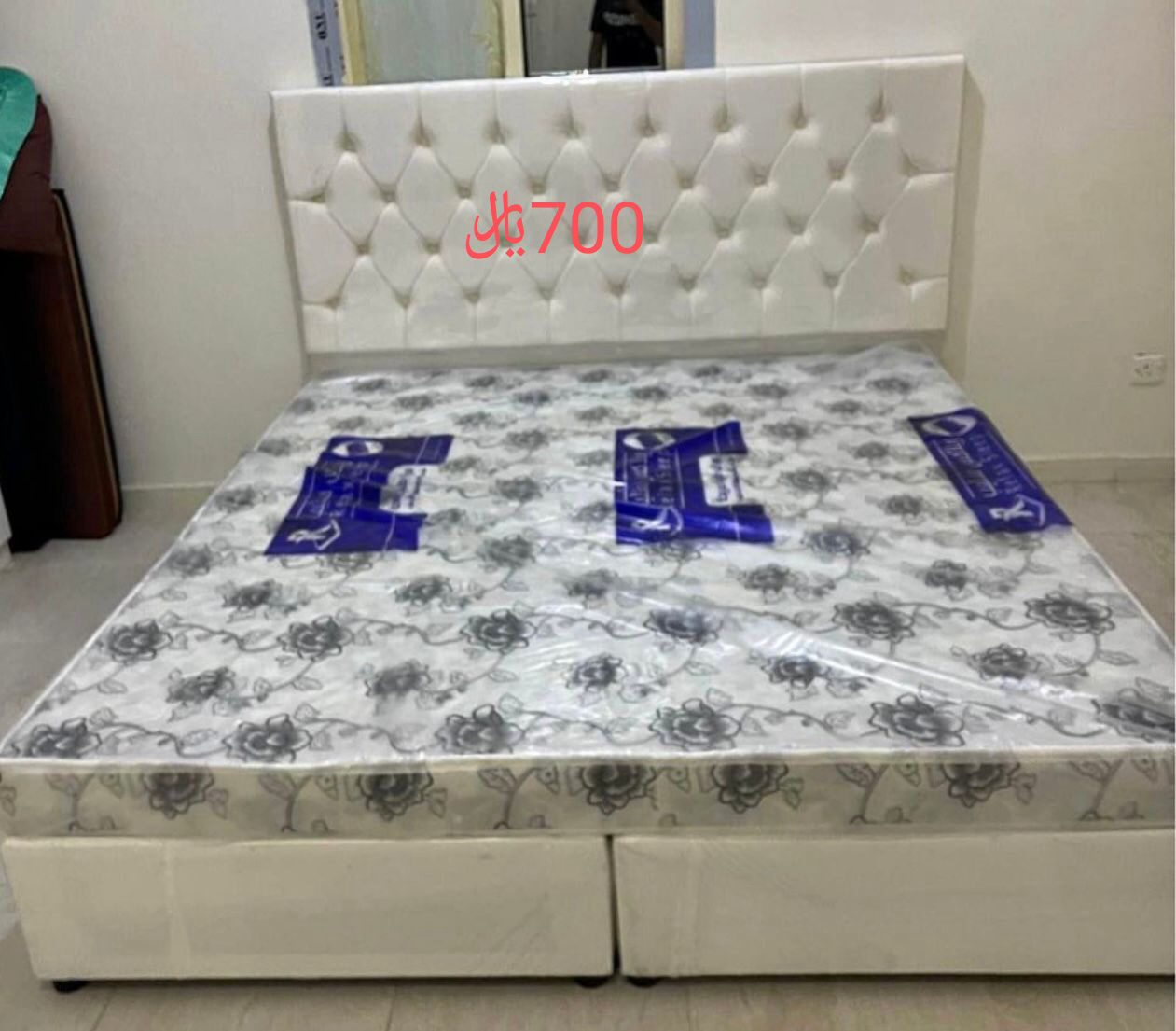 Al Safa, Furniture, SAR 1,  New Double Bed  With Mattresses