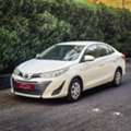 BHD 1,  Toyota Yaris,  2019,  Automatic,  93000 KM,  WHITE COLOR