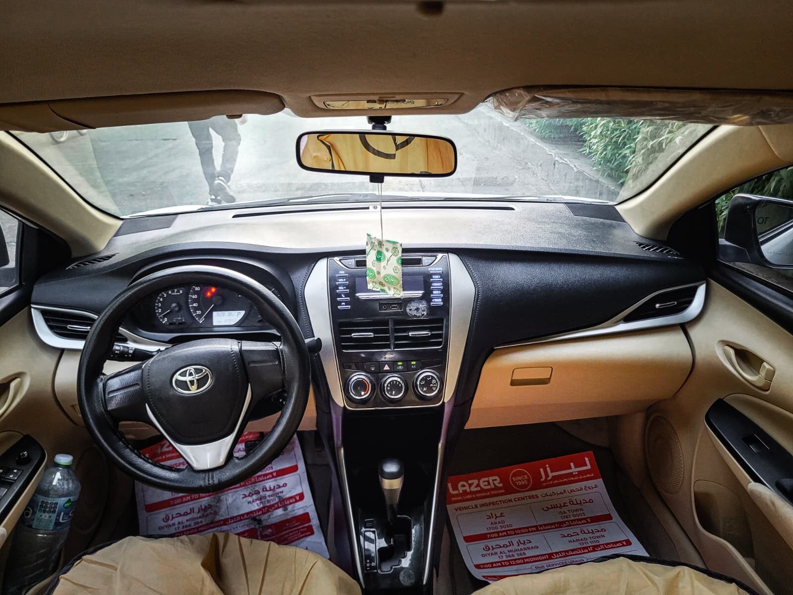 Manama, Vehicles, Cars & Trucks , BHD 1,  Toyota Yaris,  2019,  Automatic,  93000 KM,  WHITE COLOR