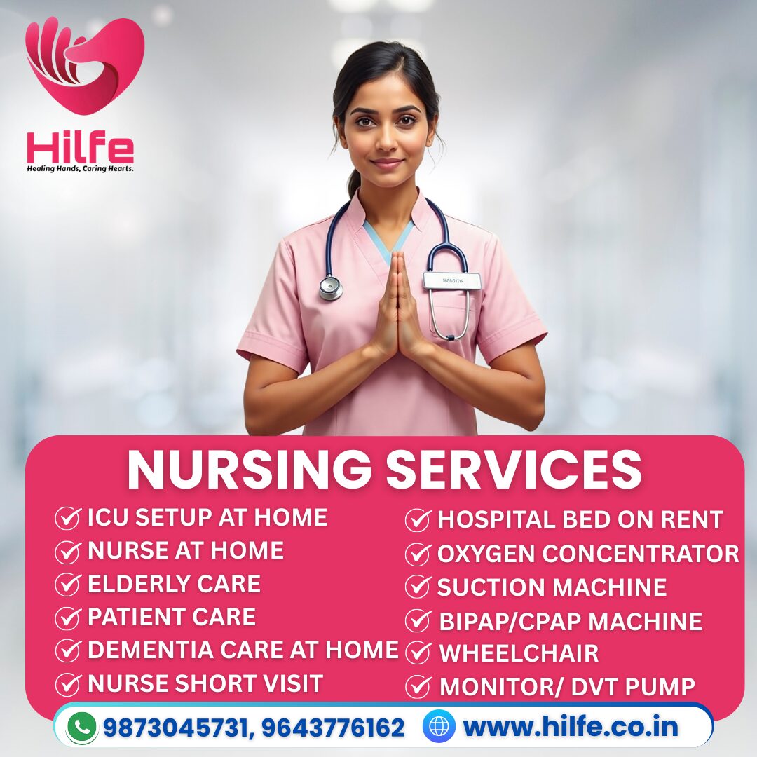 New Delhi, Elder Care, 24-Hour Bedridden Patient Care At Home In Delhi NCR