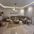 SAR 4500,  Modern L-Shaped Sectional Sofa With 3 Matching Tables