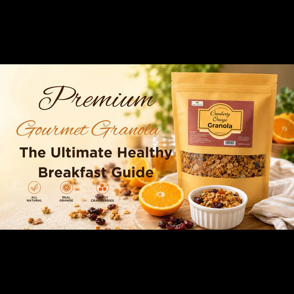 New York, Food, USD 5,  Premium Gourmet Granola: The Ultimate Healthy Breakfast Guide &ndash; Forev