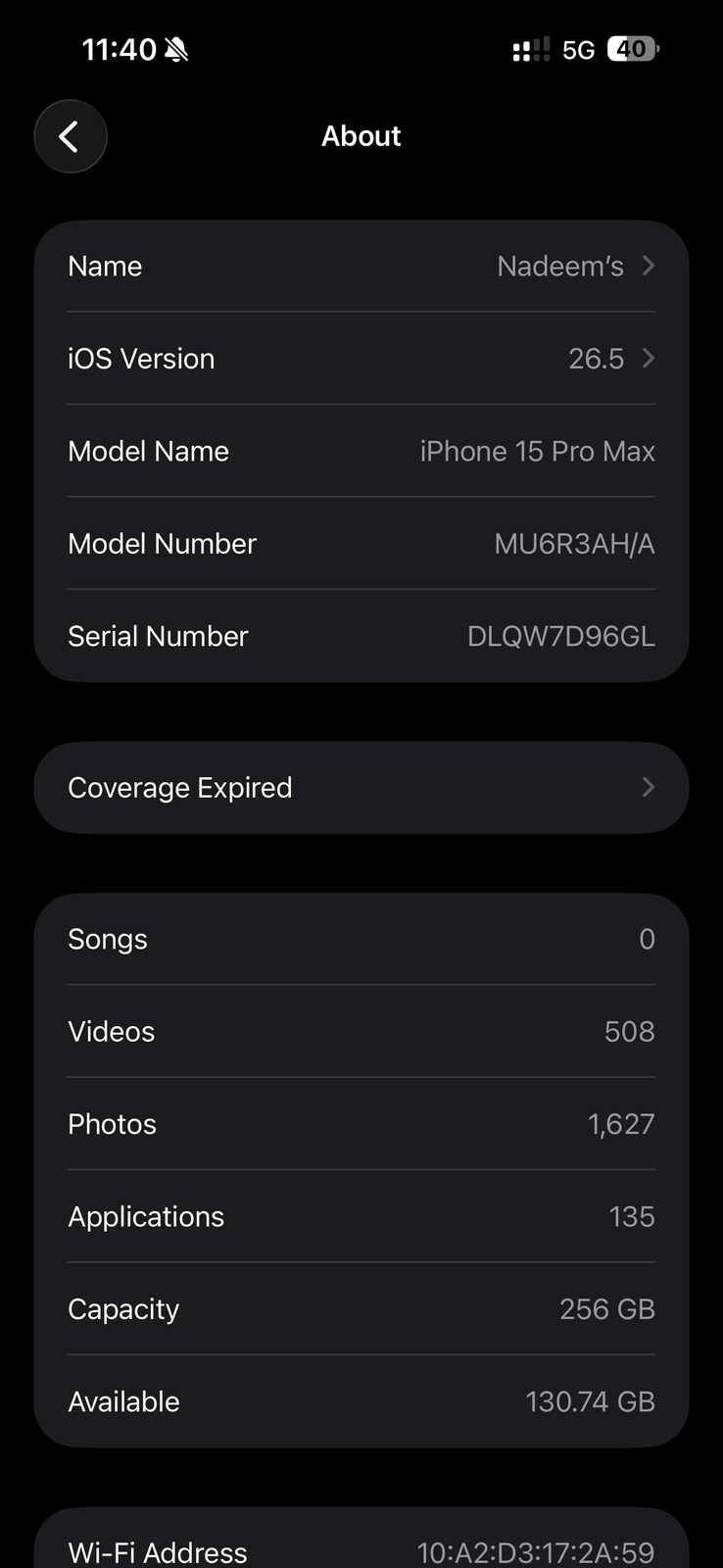 Riyadh, Mobile Phones, SAR 28000,  IPhone 15 Pro Max 256 Silver