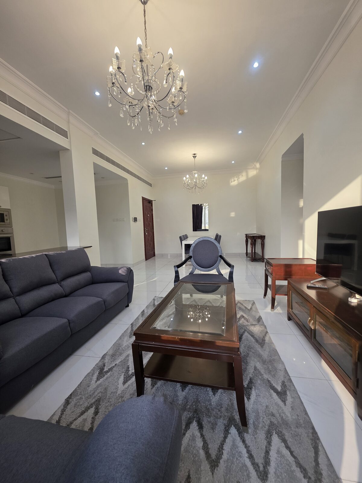 Adliya, Apartments, Flats, Houses & Villas, BHD 525/month,  3 BR,  #BATHROOM Hall Kitchen Open With Electricity Car Parking Balcony Fully Furnished