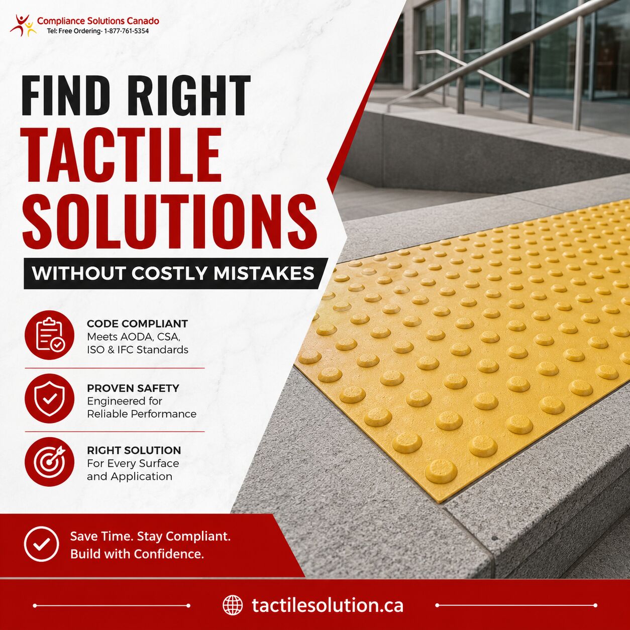 Toronto, Construction, Find Right Tactile Solutions Without Costly Mistakes