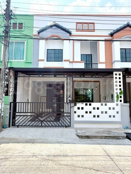 Bangkok, Real Estate For Sale, THB 2590000,  4 BR,  21 Sq. Feet,  2-story Townhouse For Sale, Natthakarn Village, Soi Sai Mai 64, Area 21 Sq M, 4 Bedrooms,