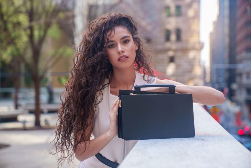 New York, Clothing & Accessories, USD 440,  Dover Handbags - Sustainable Recycled Leather Bag NYC