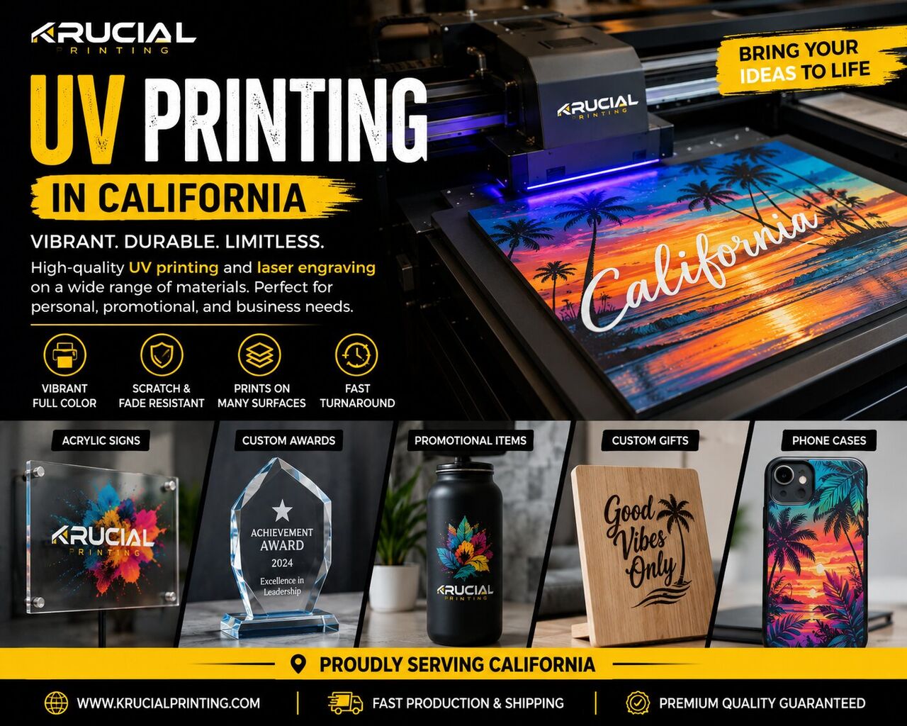New York, Printing, UV Printing In California