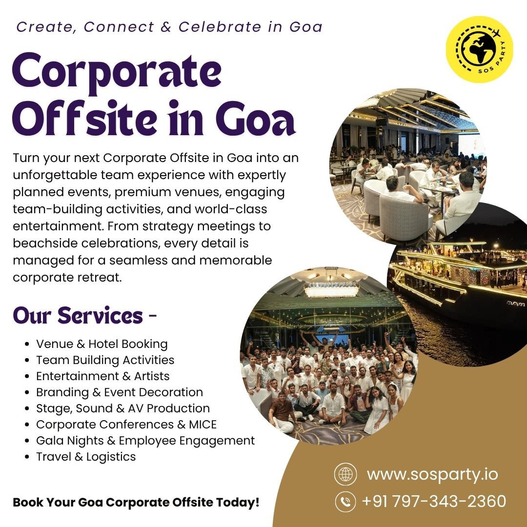 Goa, Event Planning, Corporate Offsite In Goa