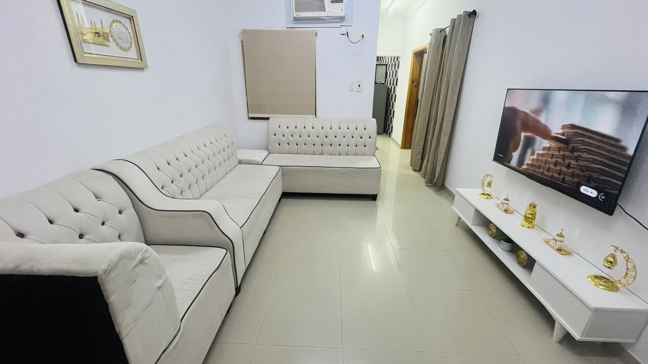 Jubail, Apartments, Flats, Houses & Villas, SAR 2250/month,  2 BR,  2BHK Furnished Family Flat For Rent ( Short Period) - Close To Centre Point