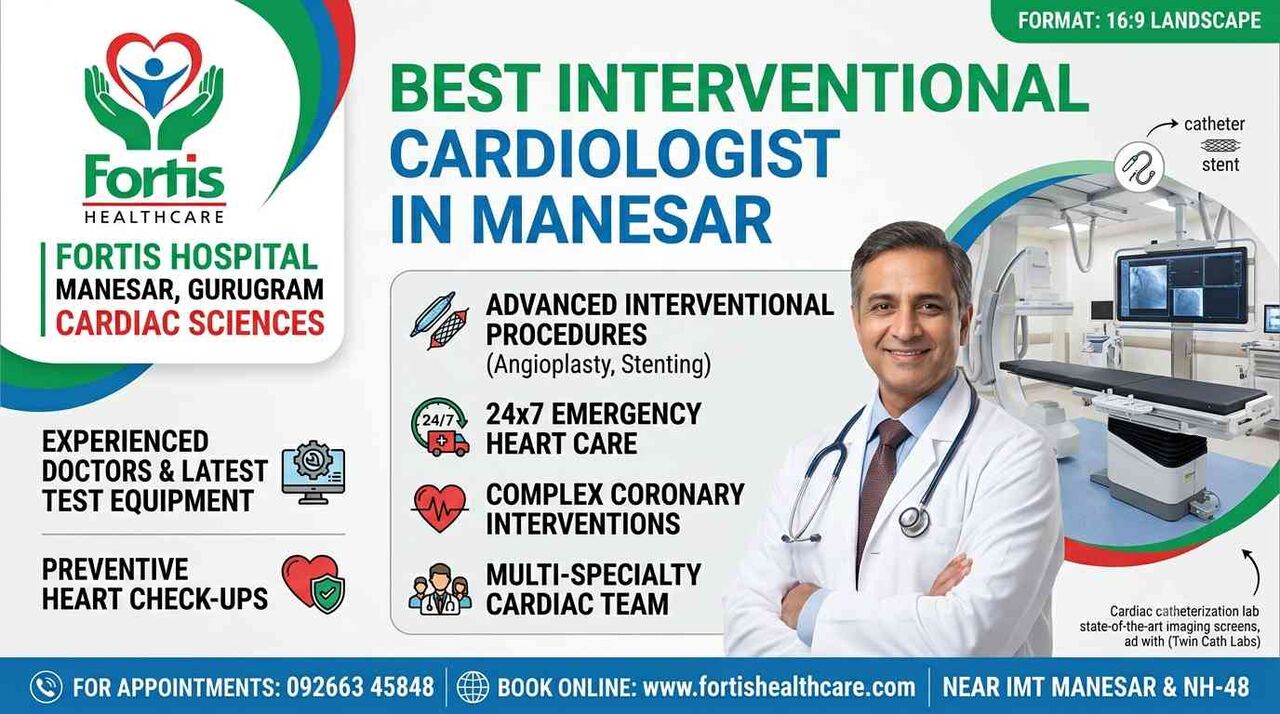 Gurugram, Health, Best Cardiologist In Manesar | Fortis Healthcare