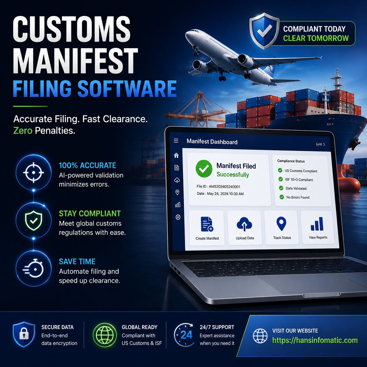 Mumbai, Logistics, Advance Manifest System &ndash; The Smarter Way To Manage Customs Manifest Filing