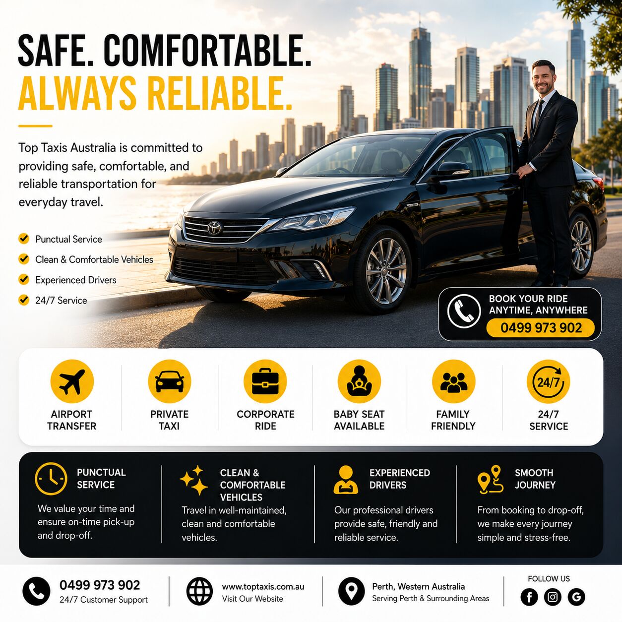 Perth, Travel, Top Taxis Australia