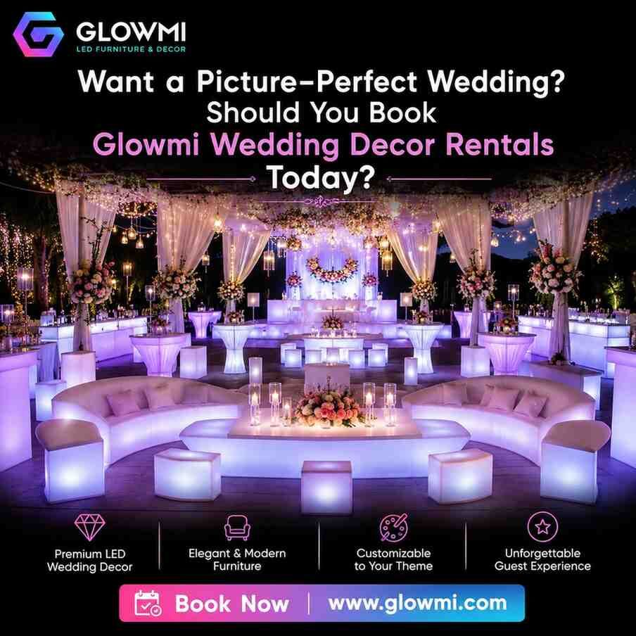 Toronto, Furniture, CAD 2850,  Want A Picture-Perfect Wedding? Should You Book Glowmi Wedding Decor Rentals Today?