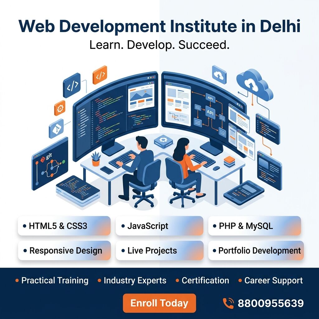 Noida, Education, Join A Leading Web Development Institute In Delhi For Job-Ready Skills