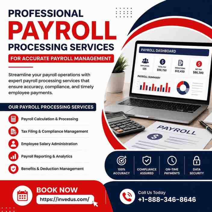 New York, Tax Preparation, Accurate Payroll Processing Services For Smooth Employee Payment Management