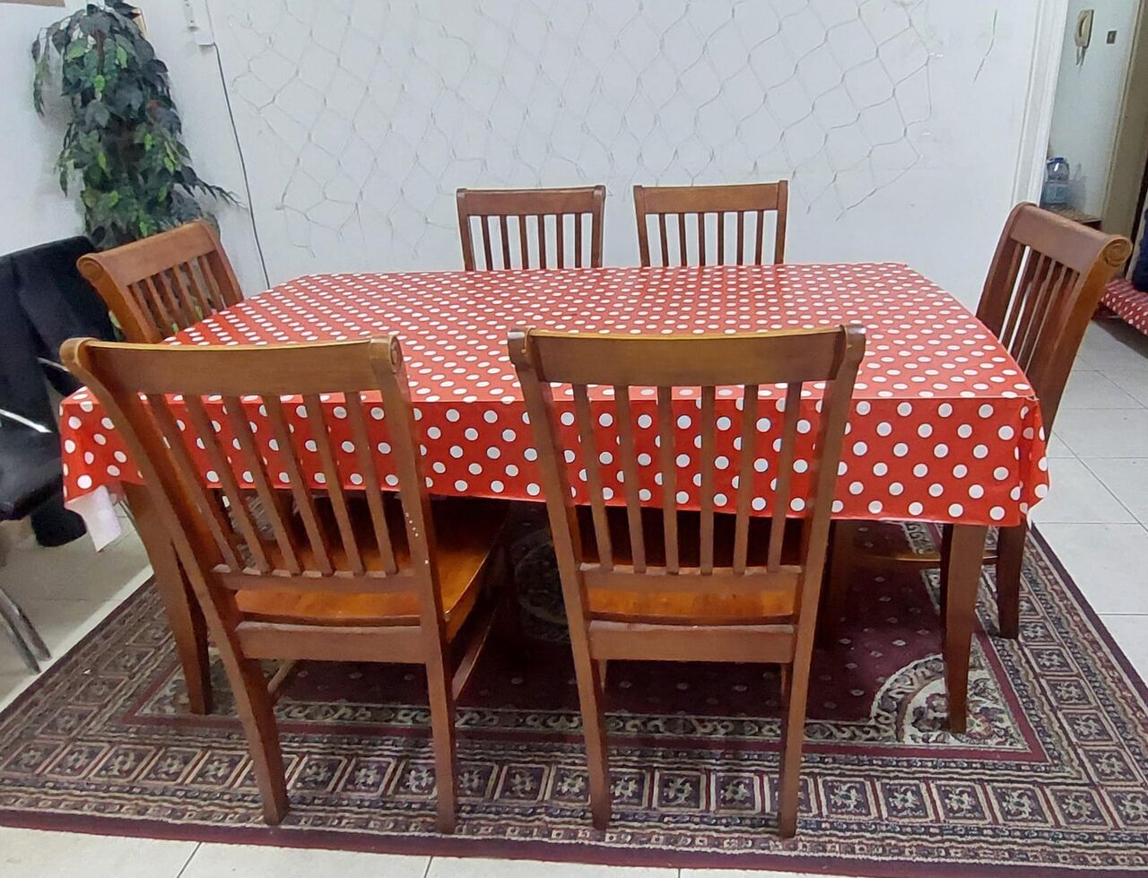 Riyadh, Furniture, SAR 750,  Solid Wooden Dining Table Set