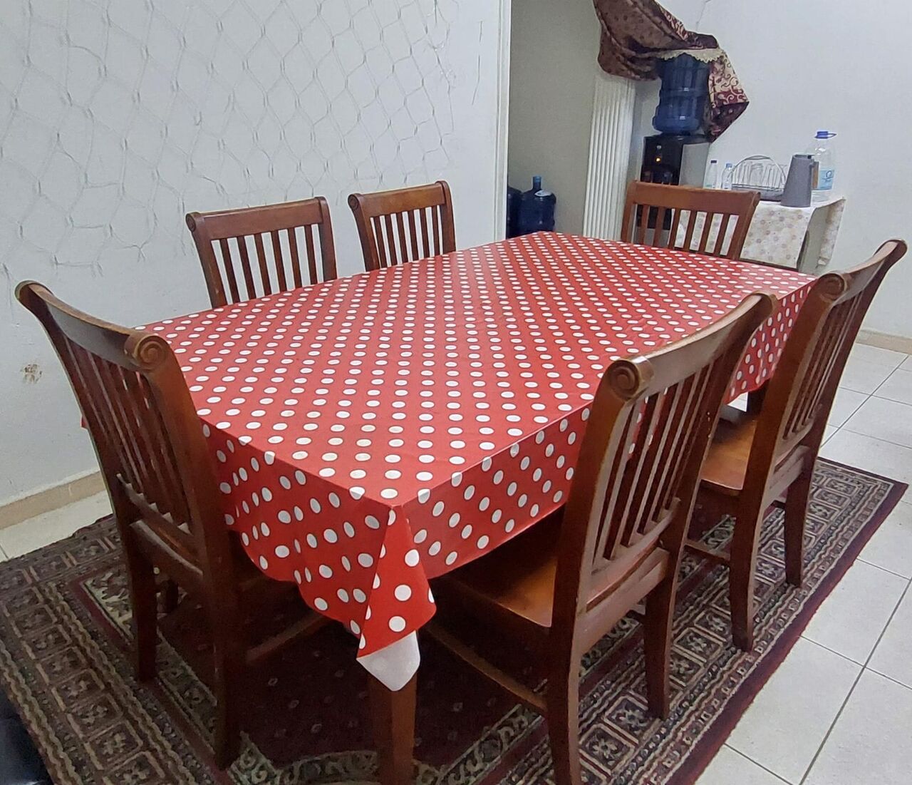 Riyadh, Furniture, SAR 750,  Solid Wooden Dining Table Set
