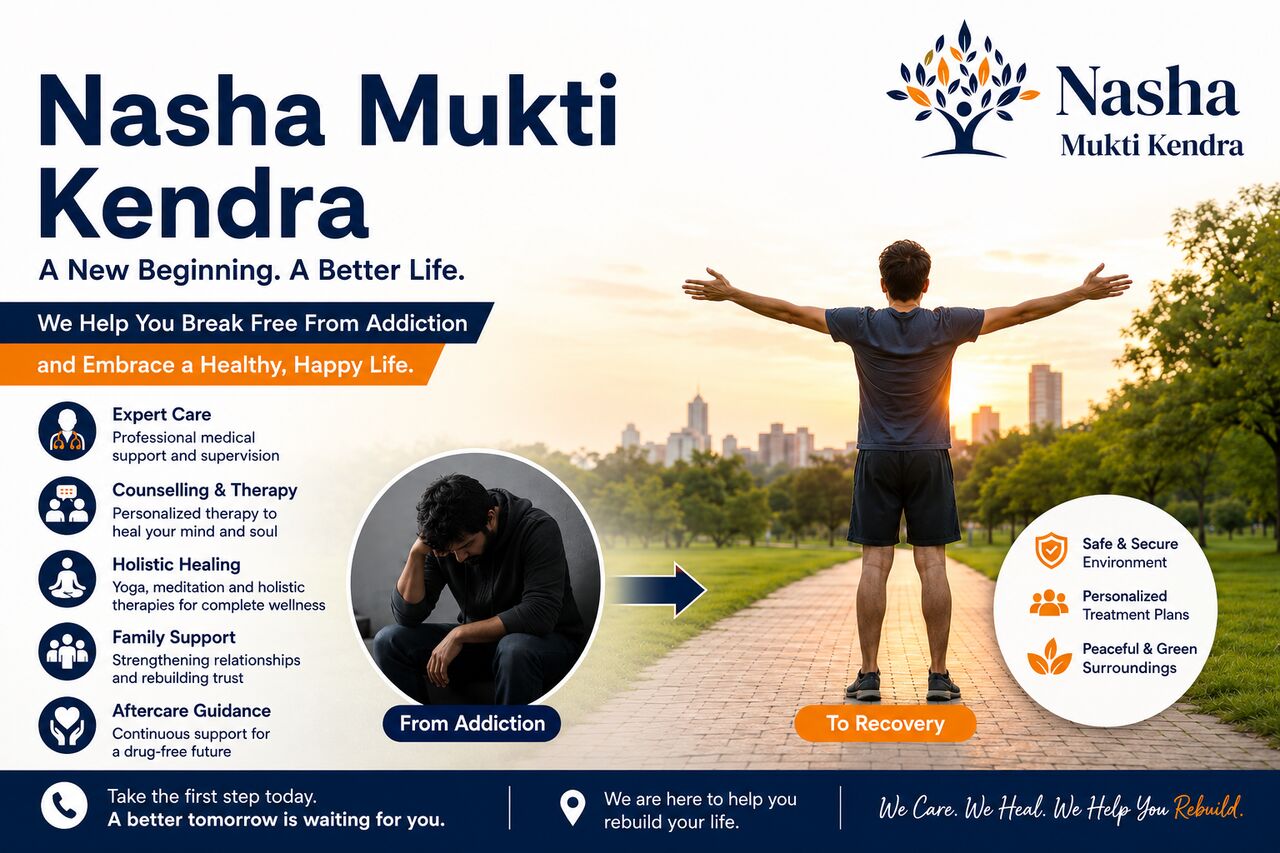 Gurgaon, Health, Best Nasha Mukti Kendra Gurgaon For Safe Recovery And New Beginnings