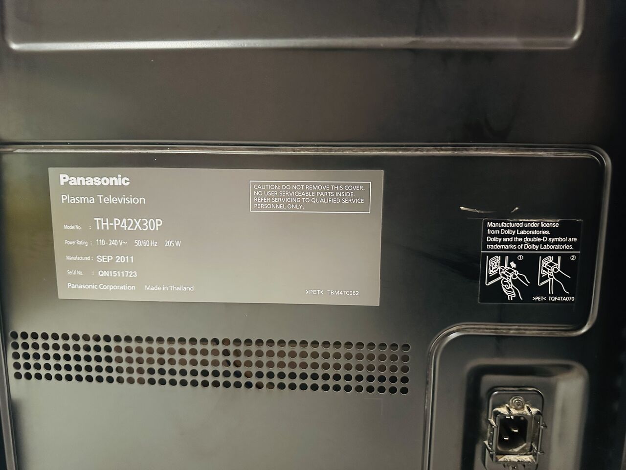 Al Malaz, Electronics, SAR 200,  URGENT SALE: Panasonic LCD TV 42 Inch
