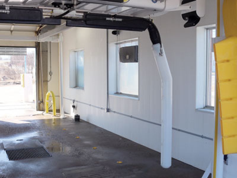 New York, Real Estate, PVC Wall For Car Wash Does Not Rot Or Mold