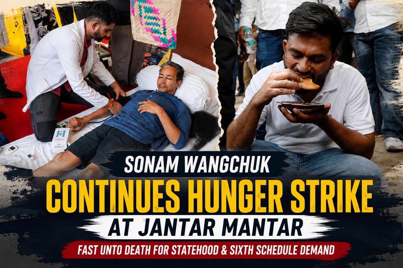 Mumbai, Manpower, Sonam Wangchuk Continues Hunger Strike At Jantar Mantar