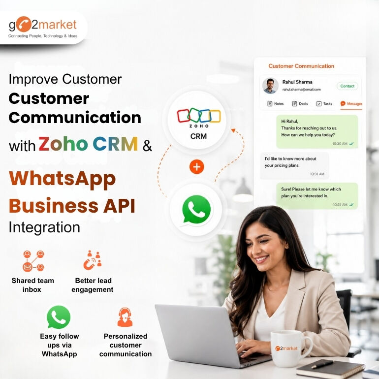 New Delhi, Business, Improve Customer Communication With Zoho CRM And WhatsApp Business API Integration