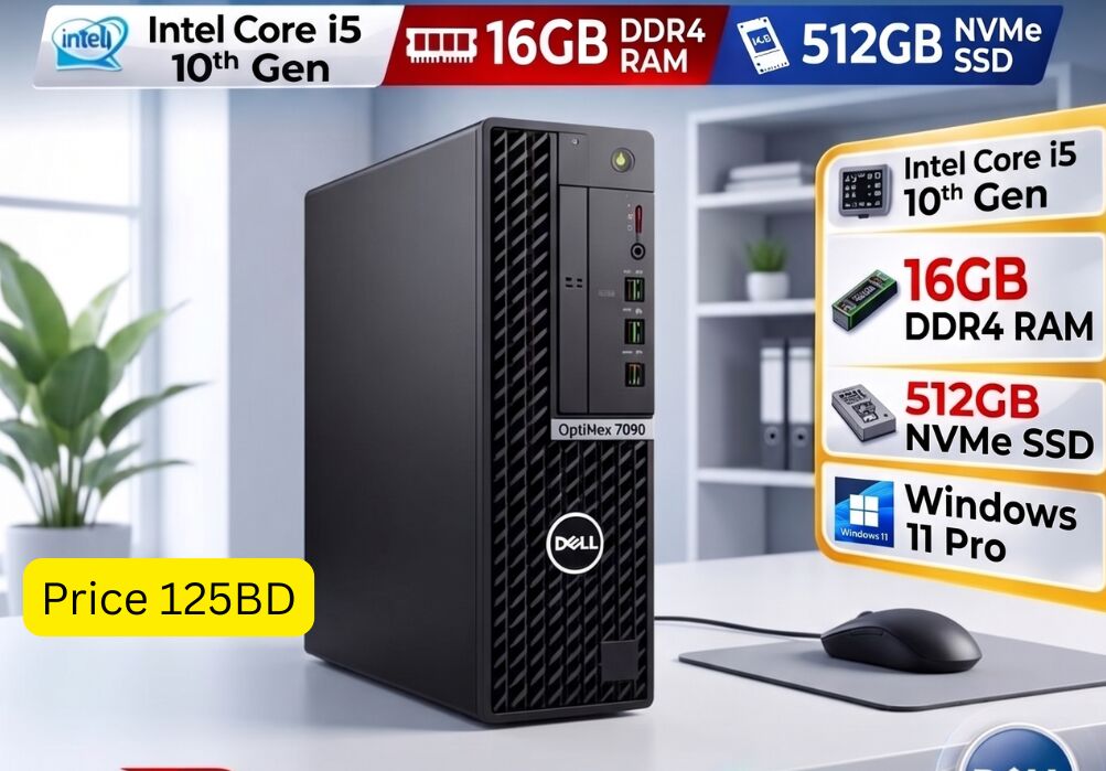 Hoora, Computers, BHD 35,  Dell OptiPlex 3020 4th Generation Fullset PC 35BD