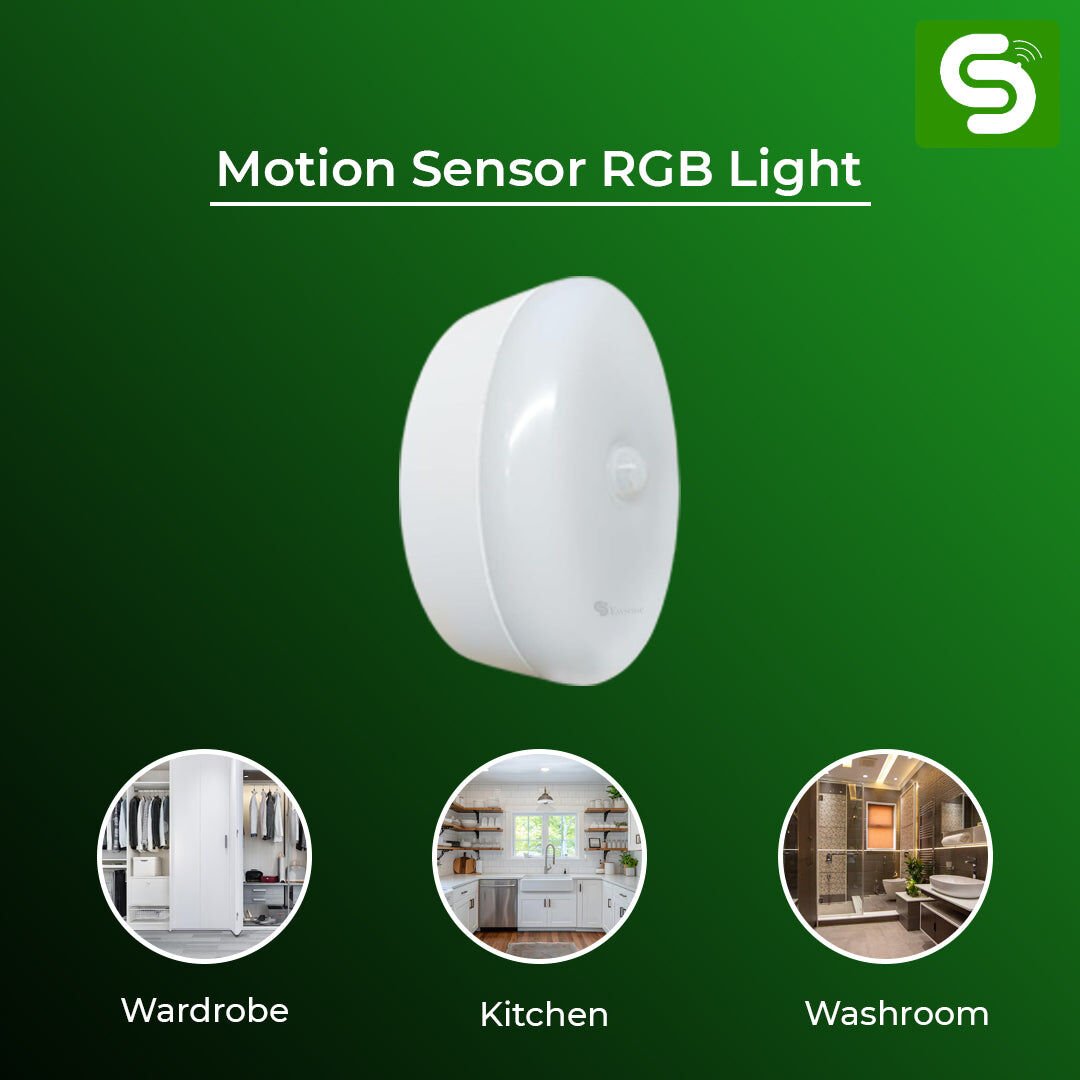 Noida, Electronics, Motion Sensor RGB Light &ndash; Complete Buying Guide For Smart Rechargeable Indoor Lighting