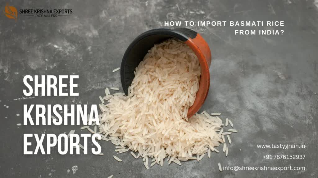 Haryana, Food, How To Import Basmati Rice From India