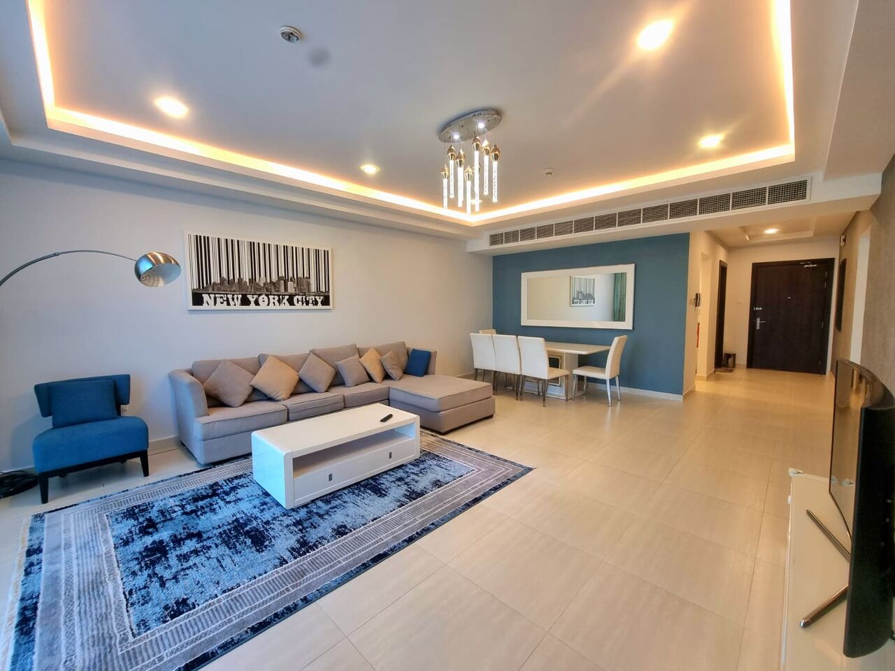 Amwaj Islands, Apartments, Flats, Houses & Villas, BHD 350/month,  Furnished,  2 BR,  130 Sq. Meter,  Spacious 2 BR FF Apartment With WIFI Amwaj Island For Rent