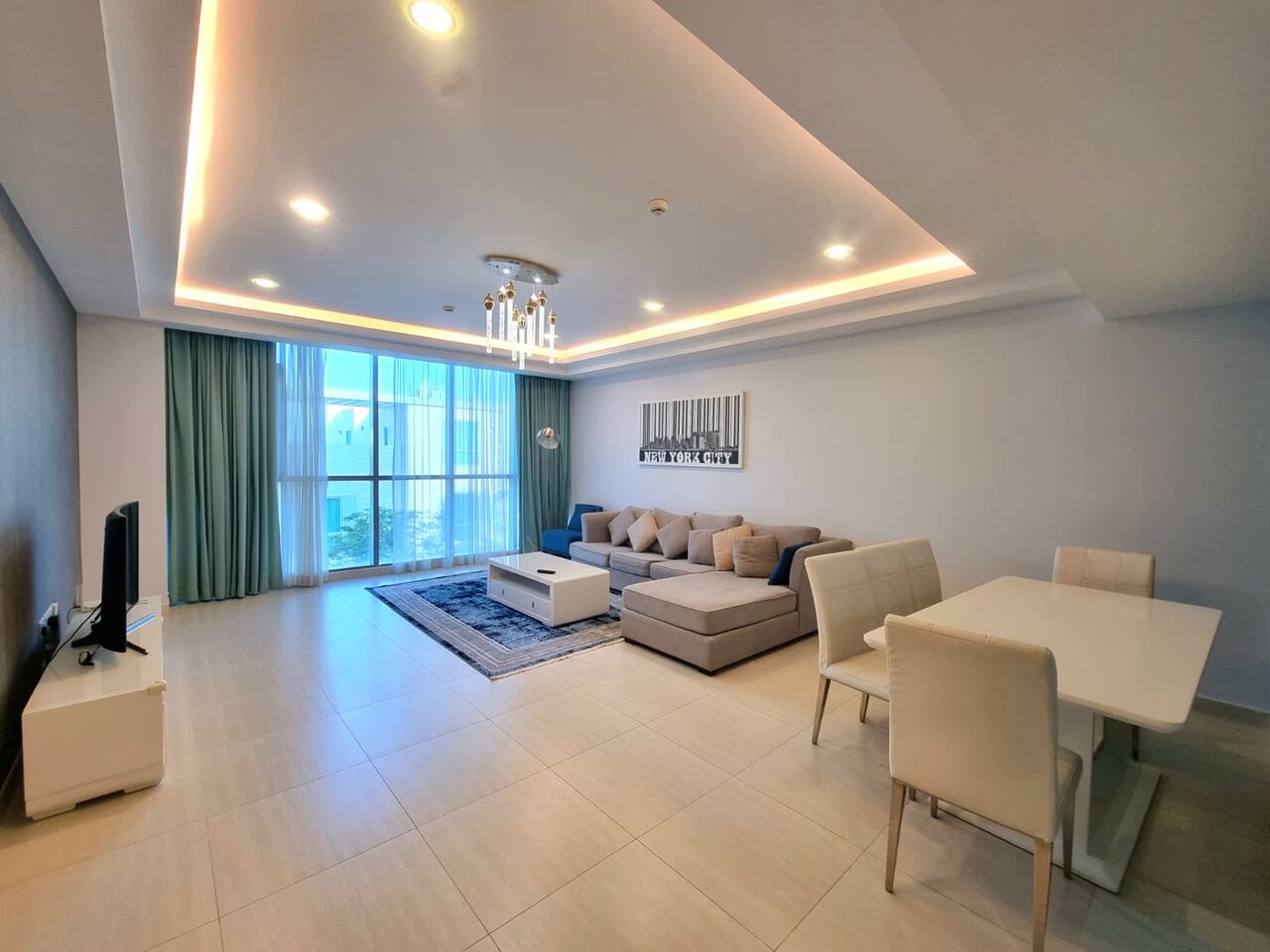 Amwaj Islands, Apartments, Flats, Houses & Villas, BHD 350/month,  Furnished,  2 BR,  130 Sq. Meter,  Spacious 2 BR FF Apartment With WIFI Amwaj Island For Rent