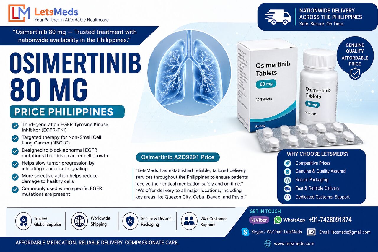 Davao City, Health & Beauty Items, PHP 1,  Osimertinib 80 Mg Price In The Philippines &ndash; Everything You Need To Know Before Buying