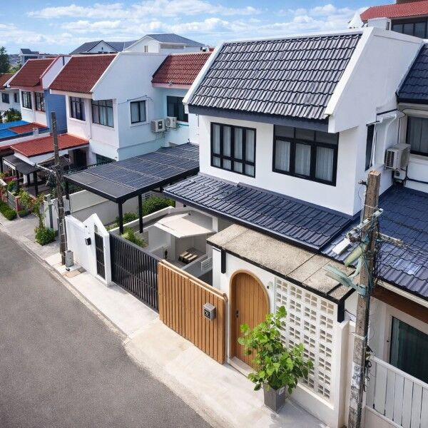 Bangkok, Villas, THB 19998,  27 Sq. Feet,  Ramkhamhaeng 111-119, Near The Paseo Town 900 M. MRT Sri Burapha 150 M. Townhouse, 2