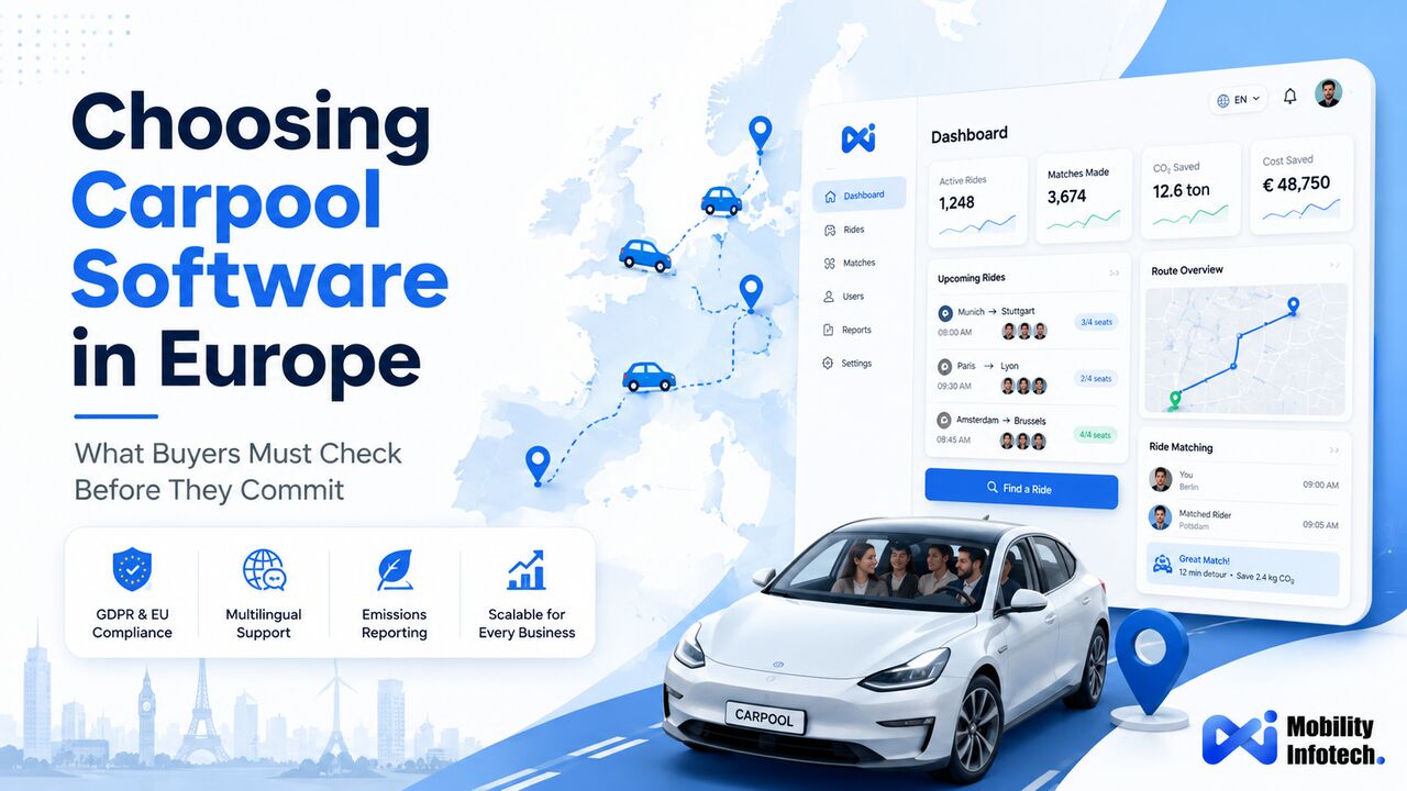 New York, Mobile Apps, Custom Carpool Software Development For European Businesses